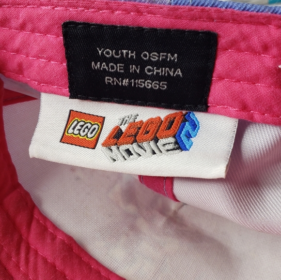 Lego Movie 2 Girls Character Graphic Systar System Ombre Tiedye Stars Ballcap OS - Picture 2 of 14